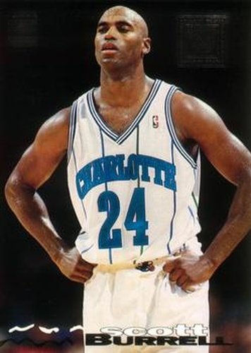 #343 Scott Burrell - Charlotte Hornets - 1993-94 Stadium Club Basketball