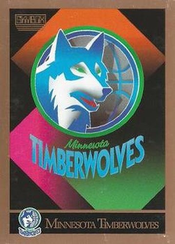 #343 Minnesota Timberwolves - Minnesota Timberwolves - 1990-91 SkyBox Basketball