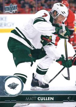 #343 Matt Cullen - Minnesota Wild - 2017-18 Upper Deck Hockey
