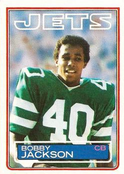 #343 Bobby Jackson - New York Jets - 1983 Topps Football