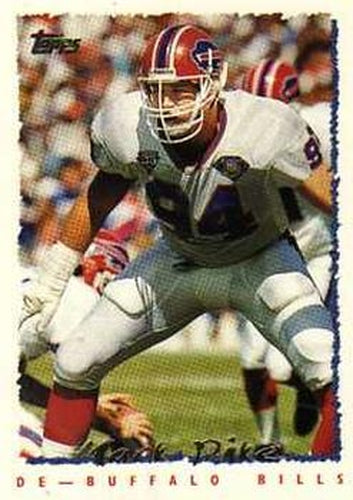 #344 Mark Pike - Buffalo Bills - 1995 Topps Football