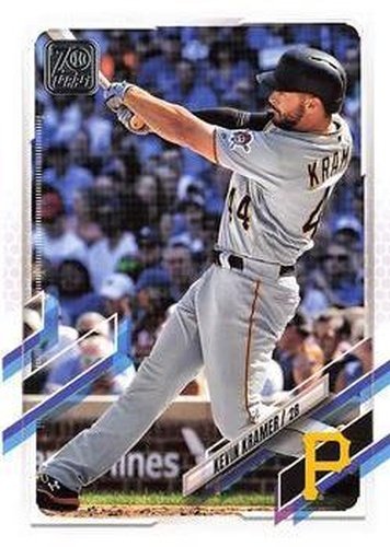 #344 Kevin Kramer - Pittsburgh Pirates - 2021 Topps Baseball