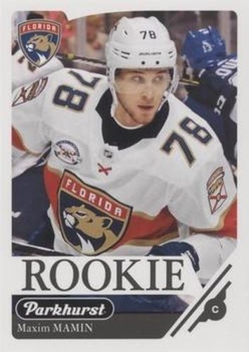 #344 Maxim Mamin - Florida Panthers - 2018-19 Parkhurst Hockey