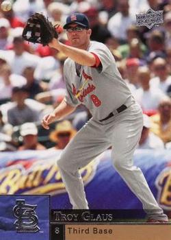 #344 Troy Glaus - St. Louis Cardinals - 2009 Upper Deck Baseball