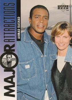 #344 Ahmad Rashad / Willow Bay - 1995-96 Upper Deck Basketball