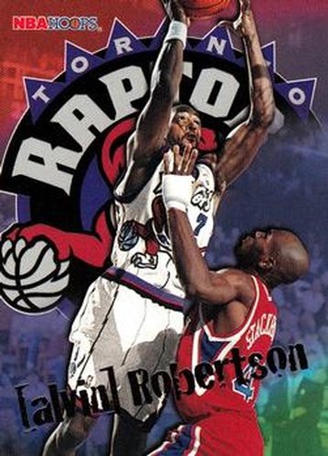 #344 Alvin Robertson - Toronto Raptors - 1995-96 Hoops Basketball