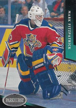 #344 Mark Fitzpatrick - Florida Panthers - 1993-94 Parkhurst Hockey