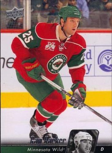 #345 Cam Barker - Minnesota Wild - 2010-11 Upper Deck Hockey