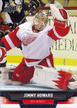 #345 Jimmy Howard - Detroit Red Wings - 2013-14 Upper Deck Hockey