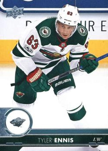 #345 Tyler Ennis - Minnesota Wild - 2017-18 Upper Deck Hockey