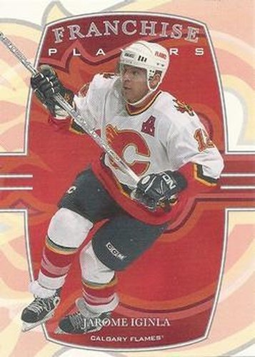#345 Jarome Iginla - Calgary Flames - 2002-03 Be a Player First Edition Hockey