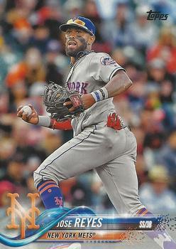 #345 Jose Reyes - New York Mets - 2018 Topps Baseball