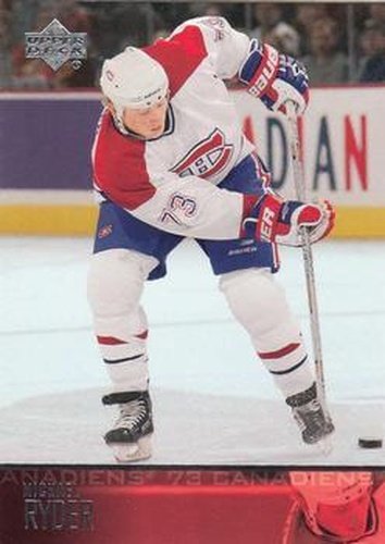 #345 Michael Ryder - Montreal Canadiens - 2003-04 Upper Deck Hockey