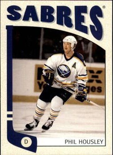 #345 Phil Housley - Buffalo Sabres - 2004-05 In The Game Franchises US East Hockey