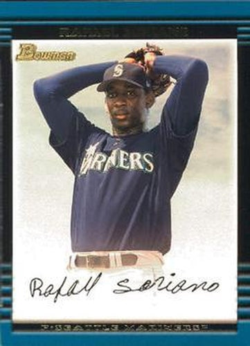 #345 Rafael Soriano - Seattle Mariners - 2002 Bowman Baseball