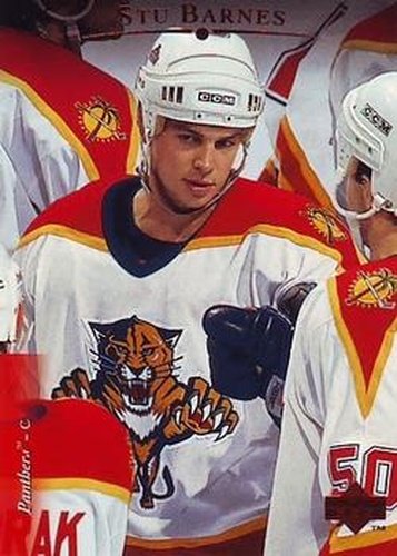 #345 Stu Barnes - Florida Panthers - 1995-96 Upper Deck Hockey