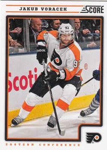 #345 Jakub Voracek - Philadelphia Flyers - 2012-13 Score Hockey
