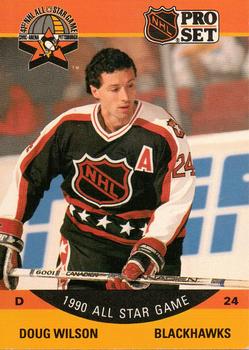 #346 Doug Wilson - Chicago Blackhawks - 1990-91 Pro Set Hockey