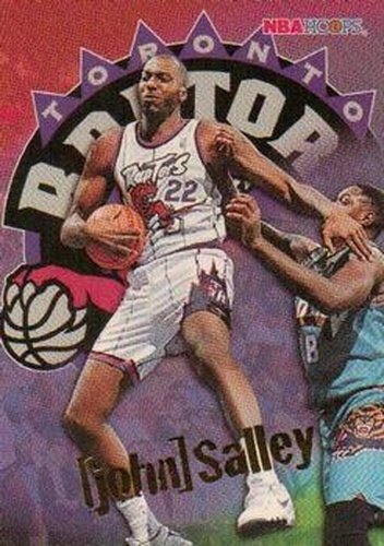 #346 John Salley - Toronto Raptors - 1995-96 Hoops Basketball