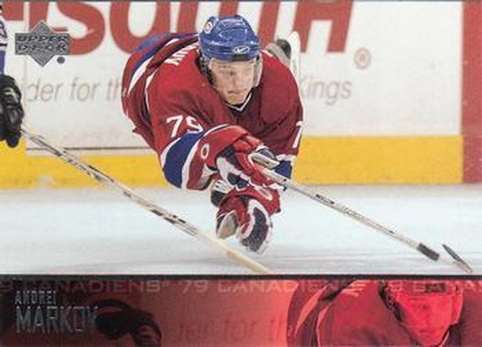 #346 Andrei Markov - Montreal Canadiens - 2003-04 Upper Deck Hockey
