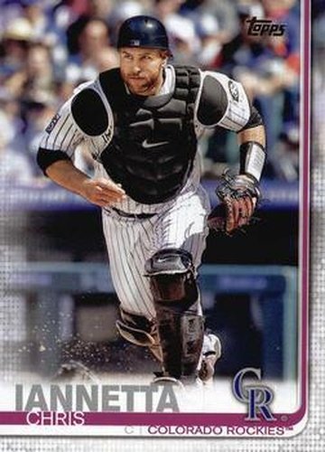 #346 Chris Iannetta - Colorado Rockies - 2019 Topps Baseball