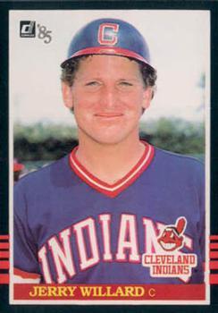 #346 Jerry Willard - Cleveland Indians - 1985 Donruss Baseball