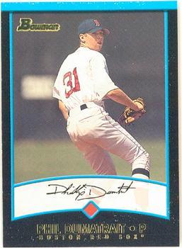 #346 Phil Dumatrait - Boston Red Sox - 2001 Bowman Baseball