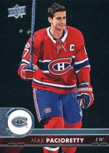 #346 Max Pacioretty - Montreal Canadiens - 2017-18 Upper Deck Hockey