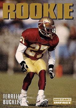 #346 Terrell Buckley - Green Bay Packers - 1992 SkyBox Impact Football