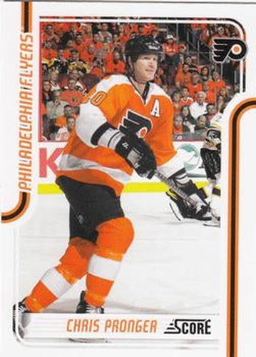 #347 Chris Pronger - Philadelphia Flyers - 2011-12 Score Hockey