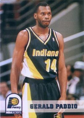 #347 Gerald Paddio - Indiana Pacers - 1993-94 Hoops Basketball