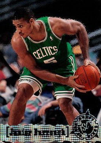 #347 Junior Burrough - Boston Celtics - 1995-96 Stadium Club Basketball