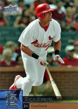 #347 Rick Ankiel - St. Louis Cardinals - 2009 Upper Deck Baseball