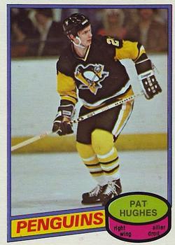 #347 Pat Hughes - Pittsburgh Penguins - 1980-81 O-Pee-Chee Hockey