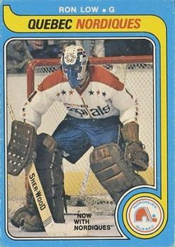 #348 Ron Low - Quebec Nordiques - 1979-80 O-Pee-Chee Hockey