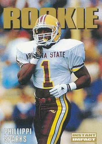 #348 Phillippi Sparks - New York Giants - 1992 SkyBox Impact Football