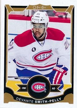 #348 Devante Smith-Pelly - Montreal Canadiens - 2015-16 O-Pee-Chee Hockey