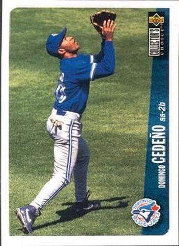 #348 Domingo Cedeno - Toronto Blue Jays - 1996 Collector's Choice Baseball