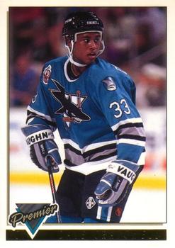 #348 Dale Craigwell - San Jose Sharks - 1993-94 O-Pee-Chee Premier Hockey - Gold