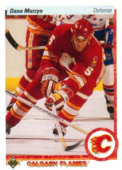 #348 Dana Murzyn - Calgary Flames - 1990-91 Upper Deck Hockey