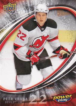 #349 Petr Vrana - New Jersey Devils - 2008-09 Upper Deck Power Play Box Set Hockey