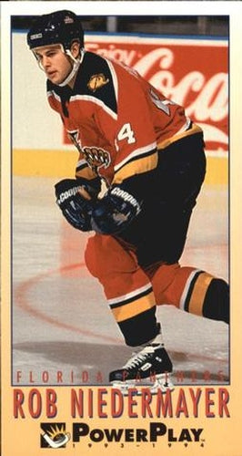 #349 Rob Niedermayer - Florida Panthers - 1993-94 Fleer PowerPlay Hockey