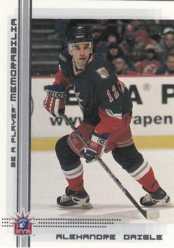 #349 Alexandre Daigle - New York Rangers - 2000-01 Be a Player Memorabilia Hockey