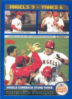 #349 Francisco Rodriguez / Darin Erstad / Tim Salmon - Anaheim Angels - 2003 Topps Baseball