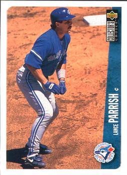 #349 Lance Parrish - Toronto Blue Jays - 1996 Collector's Choice Baseball