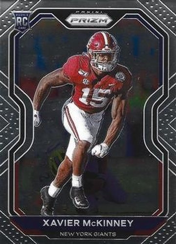#349 Xavier McKinney - New York Giants - 2020 Panini Prizm Football