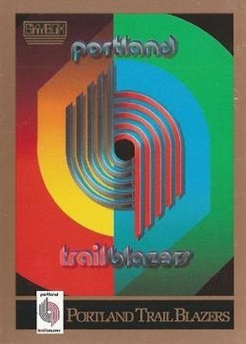 #349 Portland Trail Blazers - Portland Trail Blazers - 1990-91 SkyBox Basketball