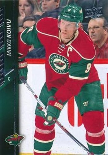 #349 Mikko Koivu - Minnesota Wild - 2015-16 Upper Deck Hockey