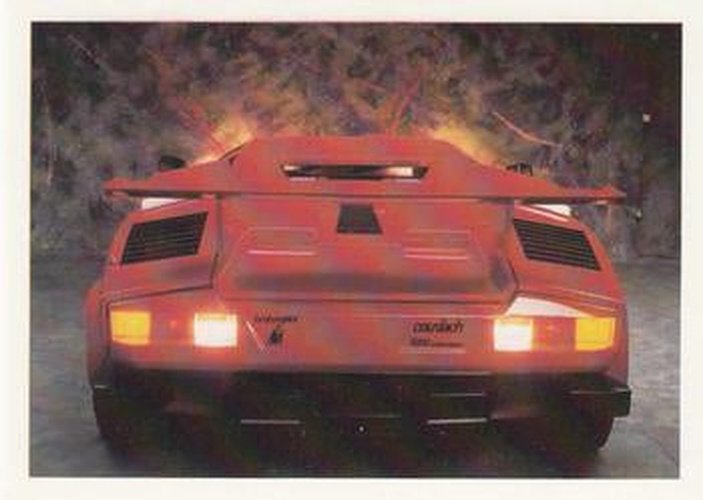 #34 Lamborghini - 1991 Panini Dream Cars