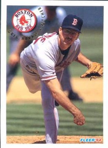 #34 Greg Harris - Boston Red Sox - 1994 Fleer Baseball